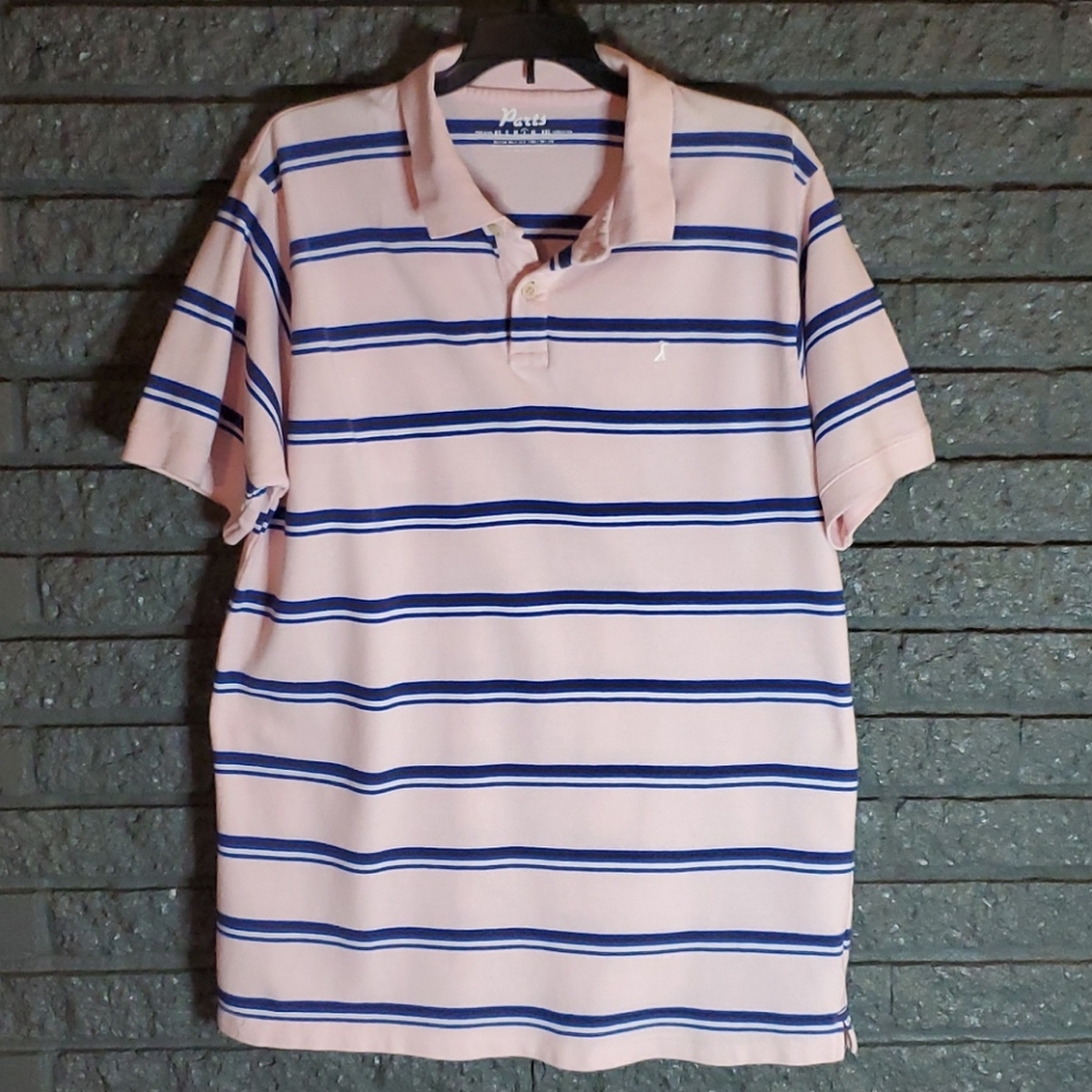 PARTS- Short Sleeve Striped Polo